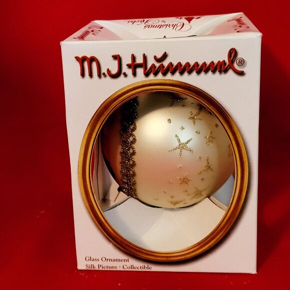 MJ Hummel 2006 Hansel & Gretel Winter Fun Glass Silk Bulb Christmas Ornament - Picture 14 of 14